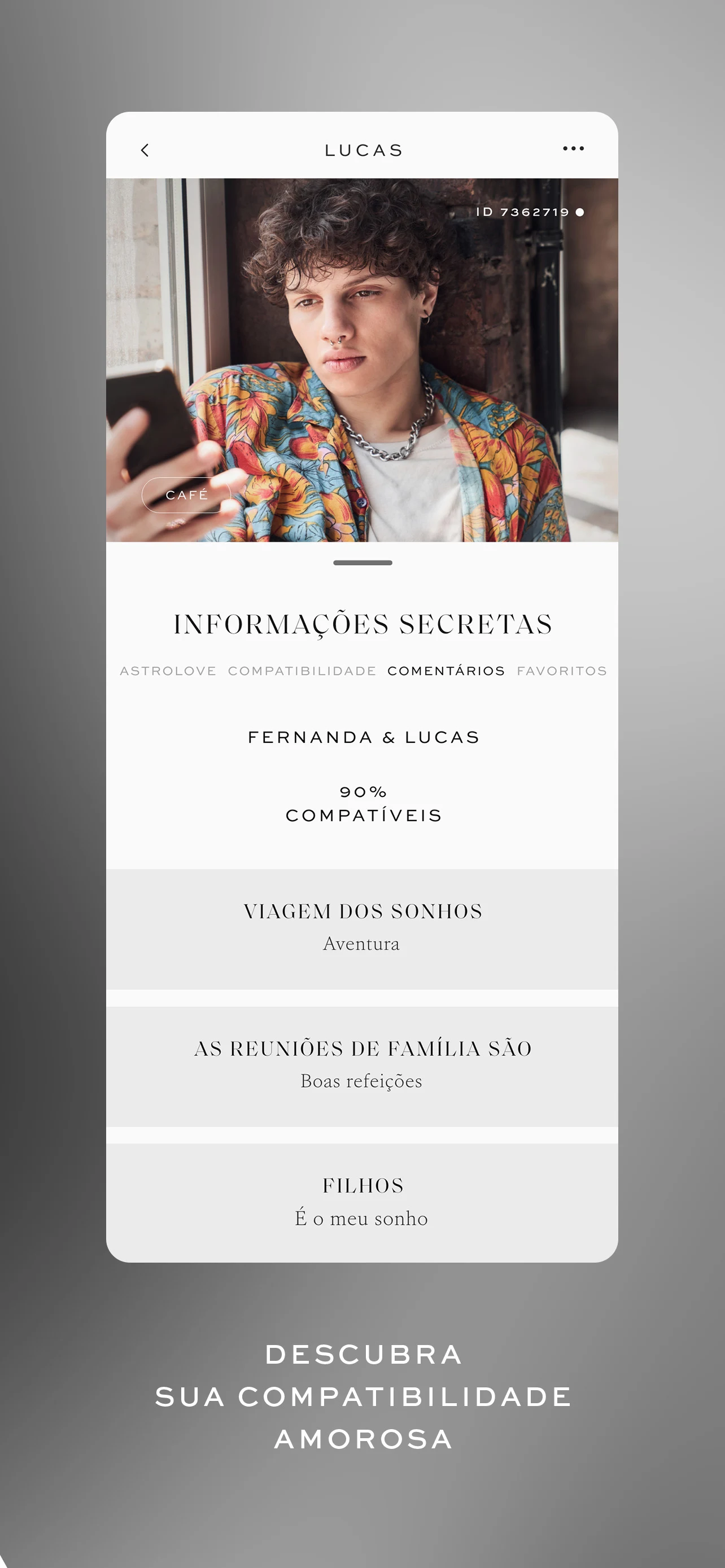 adopte - app de relacionamento screenshot