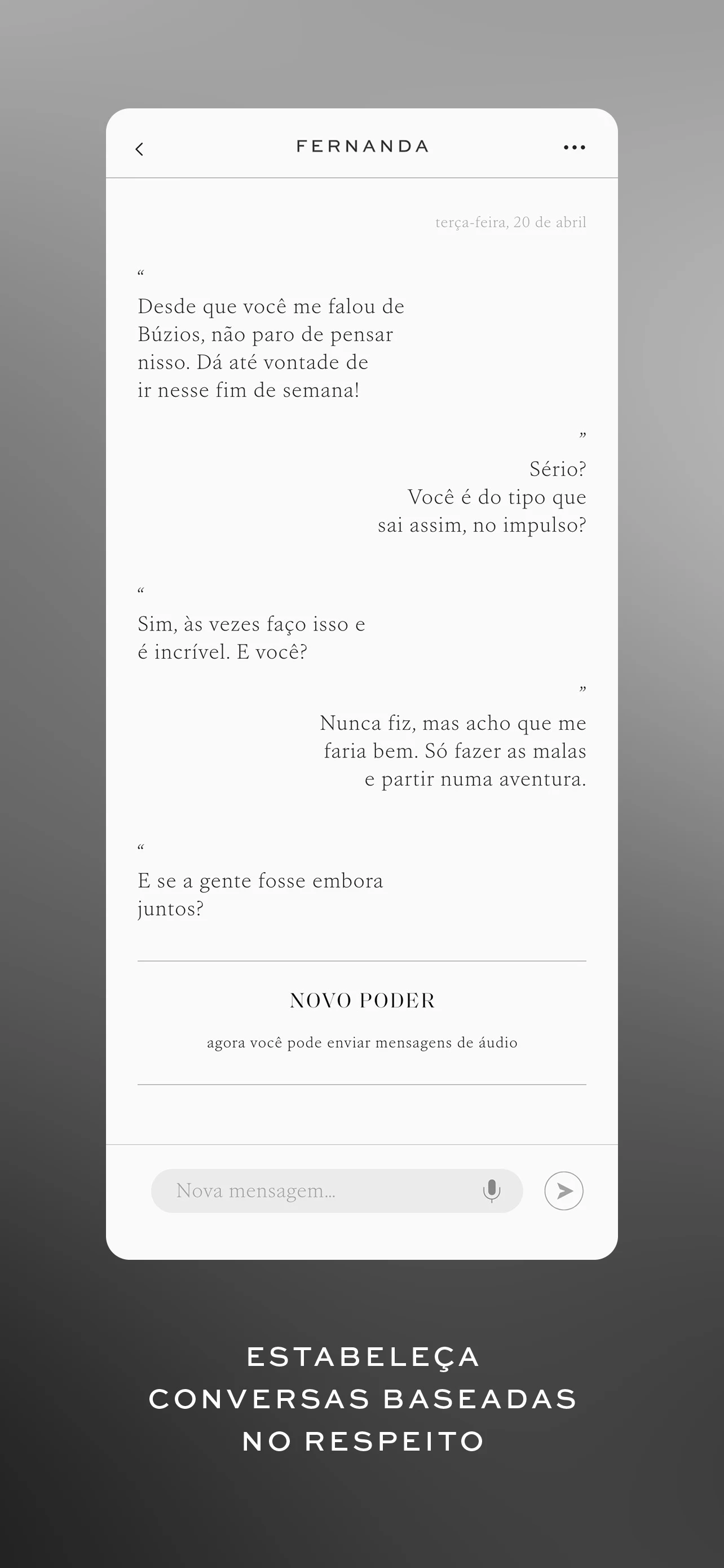 adopte - app de relacionamento screenshot